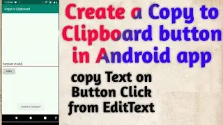 Copy to clipboard in Android app