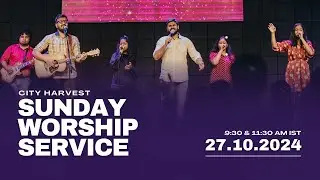 🔴 LIVE Sunday Service | Live Online Church Service | City Harvest | October 27, 2024