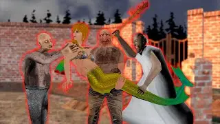 Bob fell in love with a Mermaid funny animation part 182 The Twins vs Mermaid