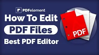 How To Edit PDF File / Create PDF Document | Best PDF Editor | PDFelement Pro Review & Tutorial