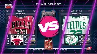 NBA 2K12 Legends Clash: '85 Celtics vs. '95 Bulls - Bird vs. Jordan