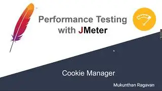 JMeter - Cookie Manager