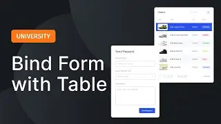 App Builder - Binding a Form to a Table