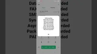 Call Forwarding Check code