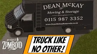 This Moving Truck Could be Your Mobile Base! Truck Mod Showcase for Project Zomboid