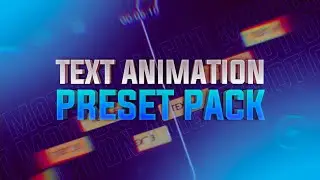Alight Motion Text Animation Presets Pack