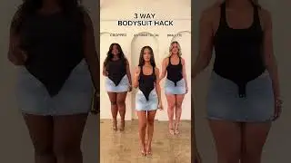 Three Ways To Turn Our Bodysuit Into A New Snatched Top ✨