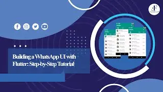 Module 9 | Building a WhatsApp UI with Flutter | Flutter Free Boot-Camp 2023 (Balochi Series)