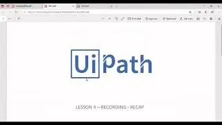 How to split a large pdf into multiple pdfs using UiPath | RPA LEARNERS | PDF AUTOMATION