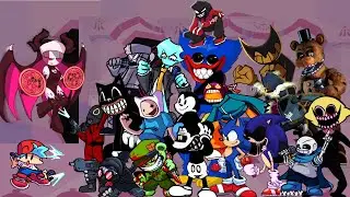 FNF Gospel - But Everyone Sings It 🎤 (Different Characters Sing It)VS Mad Sarvente