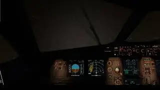 [MFS2020] RNAV approach in rainy foggy Zagreb