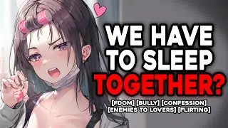 Sharing a Bed With Your Bully ASMR [Enemies To Lovers]