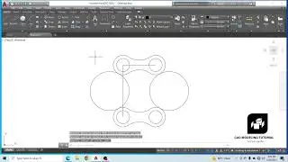 Autocad Circle Tool Practice 3