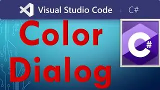 How to use ColorDialog Control in C# WinForms Visual Studio