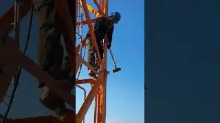 Tower crane assembly process- Good tools and machinery make work easy