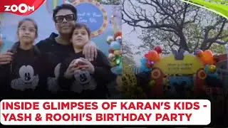 INSIDE glimpses of Karan Johars kids Yash and Roohis grand birthday party