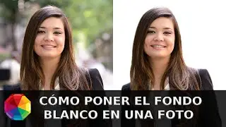 Cómo poner el fondo blanco en una foto ✅ en menos de 2 minutos