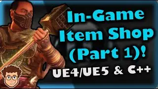 In-Game Shop (Part 1) | How To Make YOUR OWN Fighting Game | UE4/UE5 & C++ Tutorial, Part 170