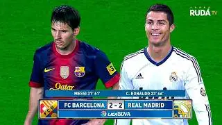 3 Times Messi and Cristiano Ronaldo made History in El Clasico!