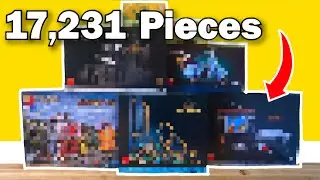 Placing 17,231 LEGO Pieces in 24 HOURS...