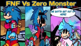 FNF X Pibby vs Zero Monster | FNF Vs New Pibby Sonic | Come Learn With Pibby