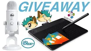 WACOM INTUOS + BLUE YETI | CK9C Holiday Giveaway!