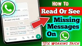 How To Fix WAITING FOR THIS MESSAGE. THIS MAY TAKE A WHILE Error On WhatsApp | WhatsApp Chat Restore