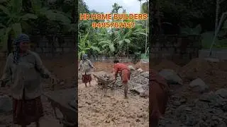 House  construction kerala | Foundation Work | Haneed Anugrahas