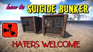 How To Suicide Bunker ( Rust Suicide Bunker Designs 2020 )