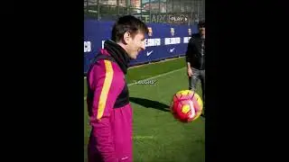 Messi Scored From Behind The Goal In Training🥶😈 #shorts #football #soccer