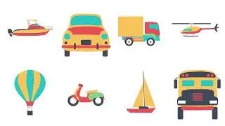 Flat Animated Icon library (After Effects Template)