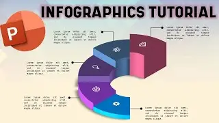 3d ANIMATED Pie Chart Infographic Template Step by Step💡| Pro PowerPoint Tips
