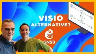 Visio Alternative? GNS3 interactive topology diagrams