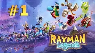 Прохождение Rayman Legends - Спасай Луговину! #1