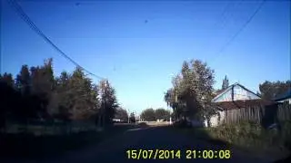 ОЛЕНЬ !!! Чуть не въехал в меня  г Мелеуз