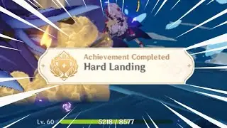 HARD LANDING ACHIEVEMENT - GENSHIN IMPACT 2.5