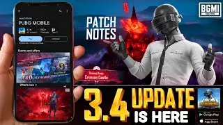 😍HOW TO UPDATE PUBG MOBILE 3.4 VERSION | PUBGM 3.4 UPDATE OPTION NOT SHOWING | BGMI 3.4 UPDATE