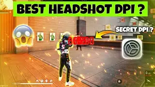 DPI Settings free fire | How to Find Best DPI For MORE Headshots?🤫 | Bluestack 5 Best DPI setting