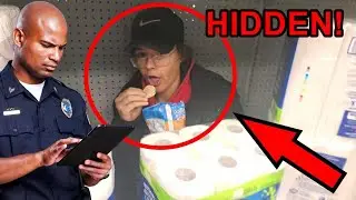 WE HID IN WALMART
