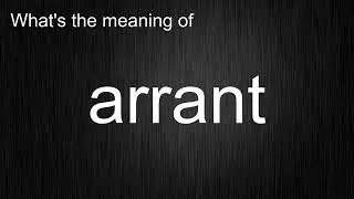 What's the meaning of 