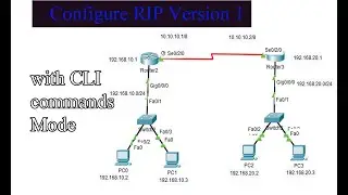 How to Configure RIP Version 1 Routing in Cisco Packet Tracer.