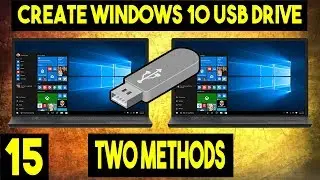 How To Make A Windows 10 Bootable USB For Free 2019 Using Media Creation Tool & Rufus | Pt 15