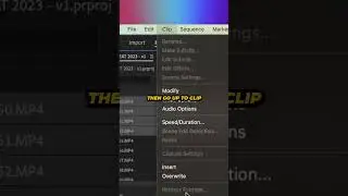 How To AUTO EDIT to the BEAT of a SONG in PREMIERE PRO 2023 (Automate to Sequence)