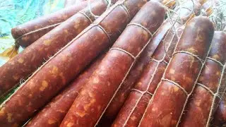 Как сделать московскую колбасу? Колбаса на продажу;)