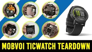 Mobvoi Ticwatch E Teardown | android wear os smartwatch teardown | Ticwatch battery replacement