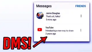 What Happened To YouTube Direct Messages? (removed feature?)