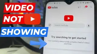 YouTube Home Page Videos Not Showing 2024