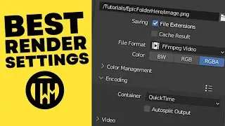 BEST RENDER SETTINGS IN BLENDER (2022)