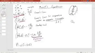 Maxwell's Equations and Radiation Pressure