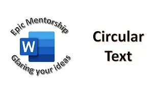 How to Create Text Circle in Microsoft Word - Simple Steps